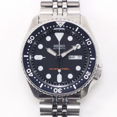  SEIKO セイコー ブラックボーイズ ダイバーズ 200m 自動巻き腕時計 7S26-0020