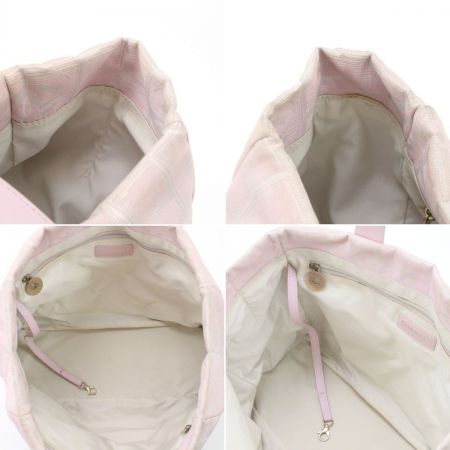  CHANEL シャネル ニュートラベルライン トートバッグ ピンク