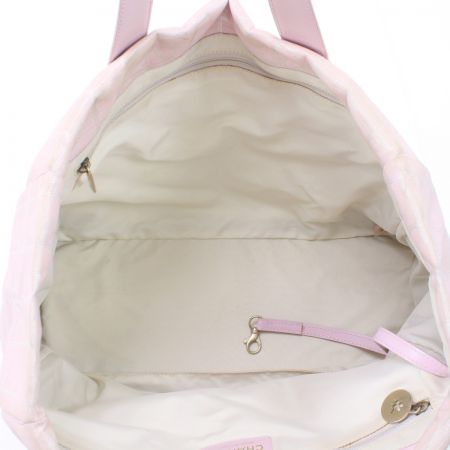  CHANEL シャネル ニュートラベルライン トートバッグ ピンク