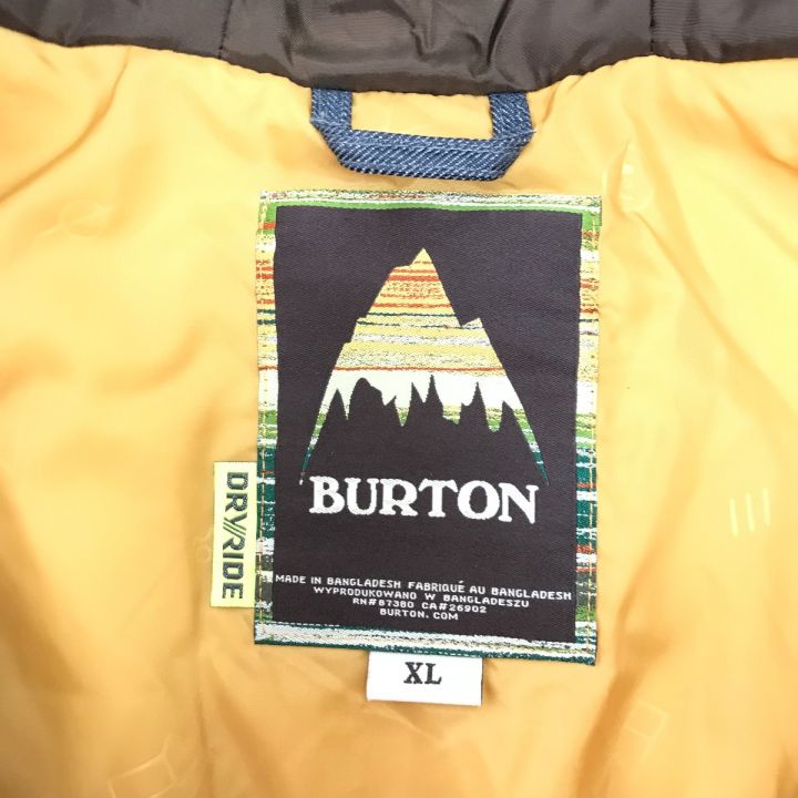 BURTON バートン スノーボードウェア(ジャケット) SIZE XL グレー｜中古｜なんでもリサイクルビッグバン