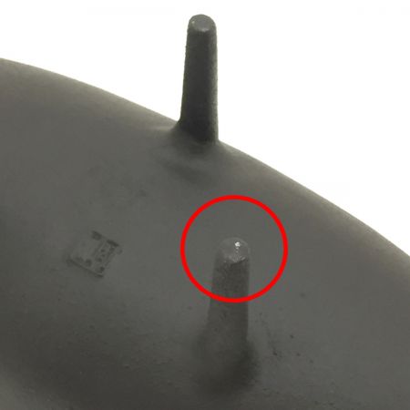   高岡美術鋳物 謹言作 鉄製 花器 三つ脚 水盤 鋳鉄  鋳造