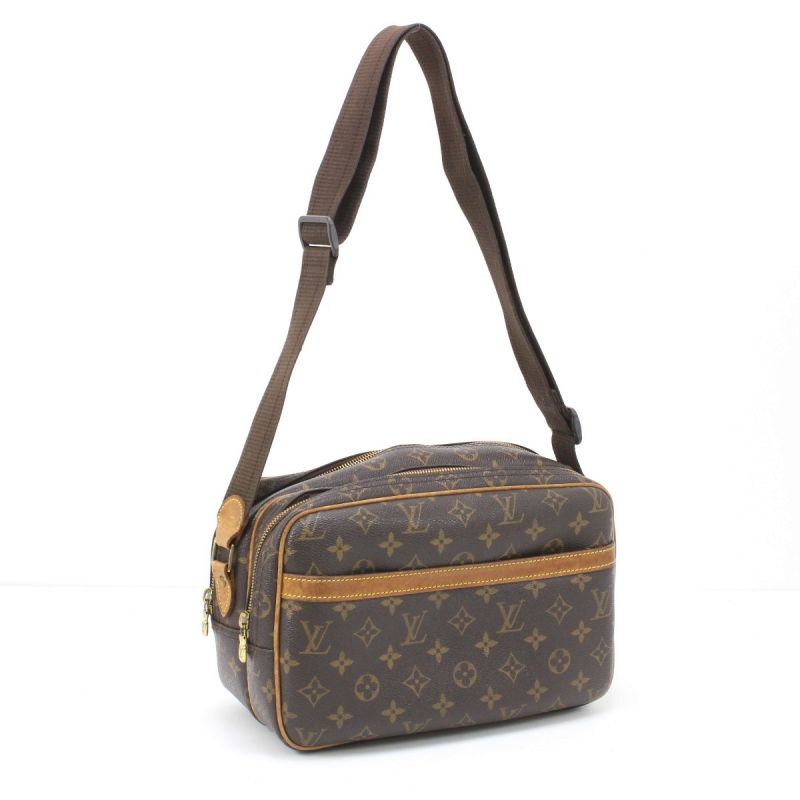 中古】 LOUIS VUITTON ルイヴィトン モノグラム リポーターPM