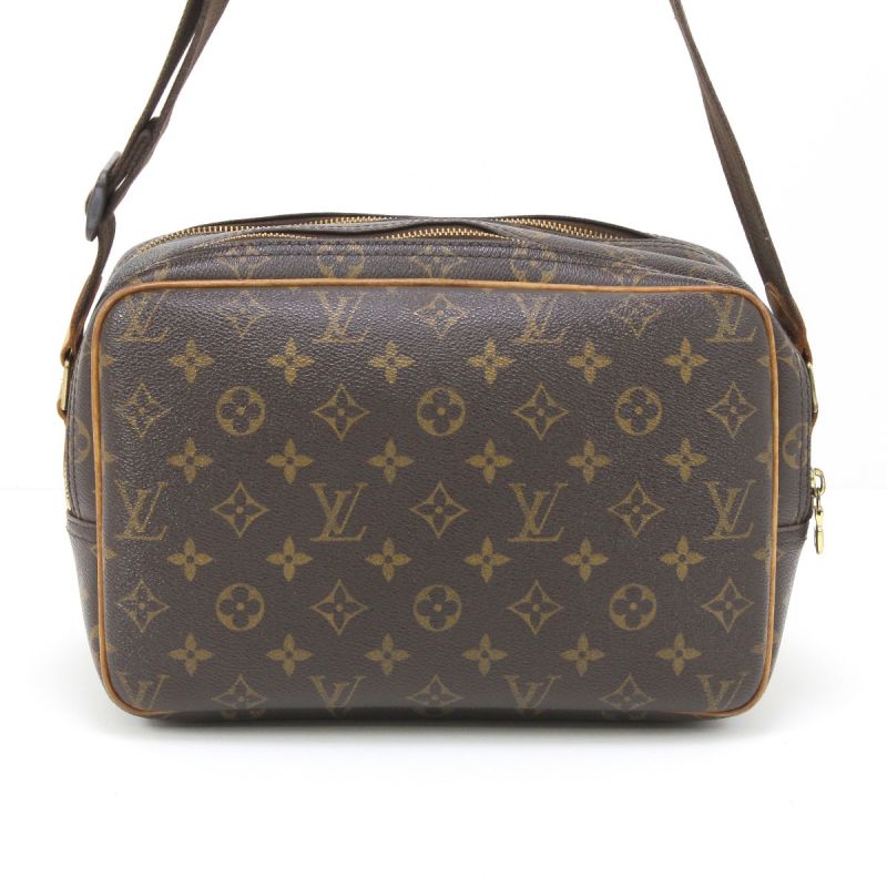 中古】 LOUIS VUITTON ルイヴィトン モノグラム リポーターPM