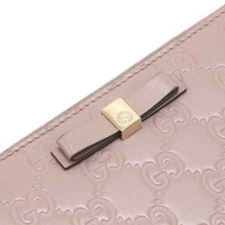 GUCCI グッチ グッチシマ 長財布 388680 ピンク
