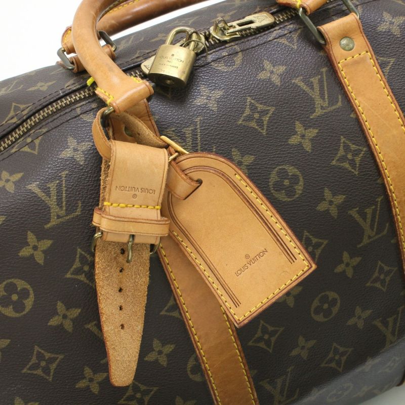 中古】 LOUIS VUITTON ルイヴィトン モノグラム キーポル 50 ボストン