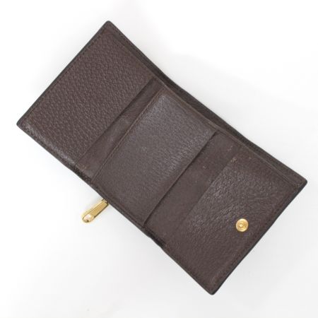  GUCCI グッチ GG オフディア 三つ折りウォレット  財布 644334 ブラウン