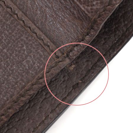  GUCCI グッチ GG オフディア 三つ折りウォレット  財布 644334 ブラウン