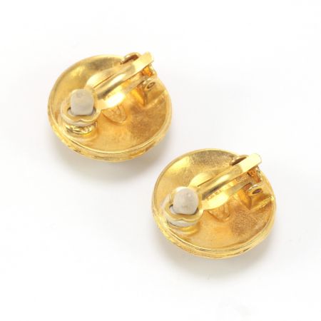  CHANEL シャネル  ラウンドココマーク  ゴールド