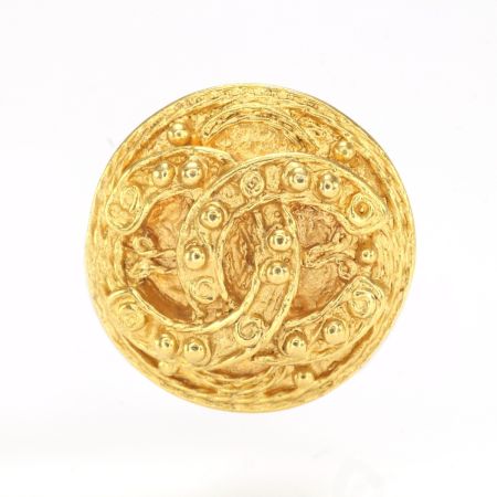  CHANEL シャネル  ラウンドココマーク  ゴールド
