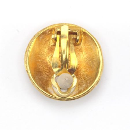  CHANEL シャネル  ラウンドココマーク  ゴールド