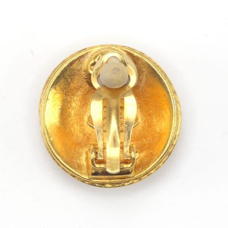  CHANEL シャネル  ラウンドココマーク  ゴールド