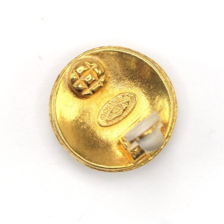  CHANEL シャネル  ラウンドココマーク  ゴールド