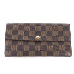  LOUIS VUITTON ルイヴィトン ダミエ・ジェア 長財布 N61734 ブラウン Bランク