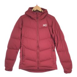 $$ MILLET ミレー メンズ  ダウンジャケット サイズJAPAN M (EURO S) レッド MIV01649 Bランク