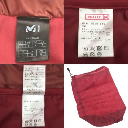  MILLET ミレー メンズ  ダウンジャケット サイズJAPAN M (EURO S) レッド MIV01649