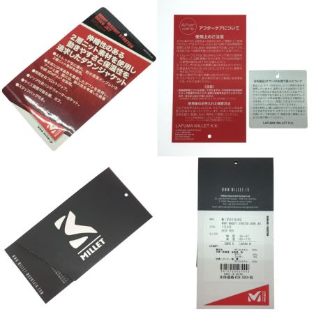  MILLET ミレー メンズ  ダウンジャケット サイズJAPAN M (EURO S) レッド MIV01649