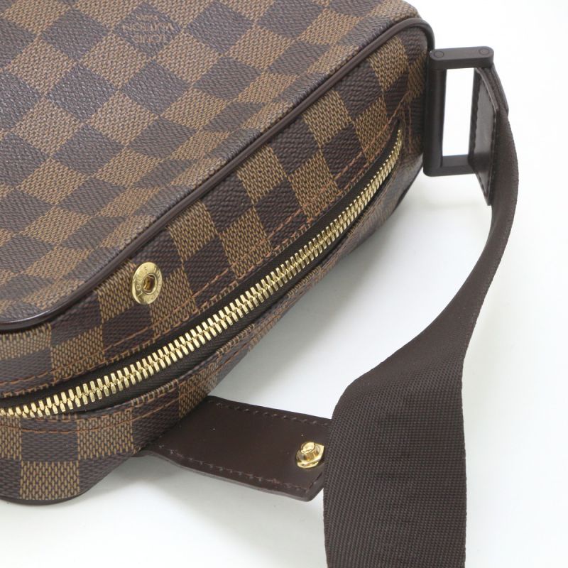 中古】 LOUIS VUITTON ルイヴィトン ダミエ オラフPM ショルダーバッグ