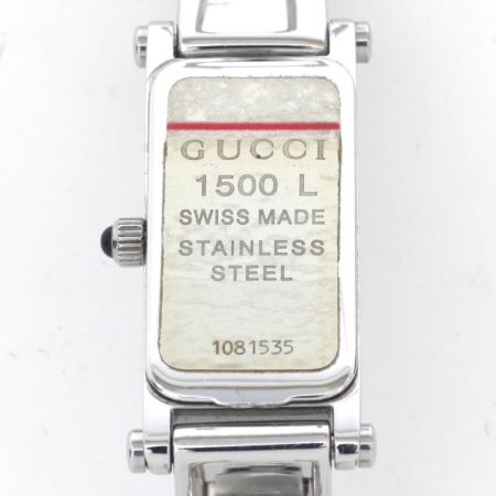  GUCCI グッチ レディースクォーツ 腕時計 ピンク シェル 1500L
