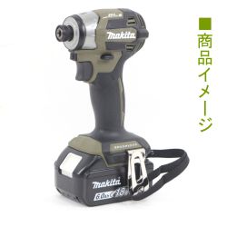 $$ MAKITA マキタ 充電式インパクトドライバ TD173DRGXO オリーブ 18V 6.0Ah ② 未開封・ TD173DRGXO オリーブ Sランク