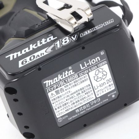  MAKITA マキタ 充電式インパクトドライバ TD173DRGXO オリーブ 18V 6.0Ah ② 未開封・ TD173DRGXO オリーブ