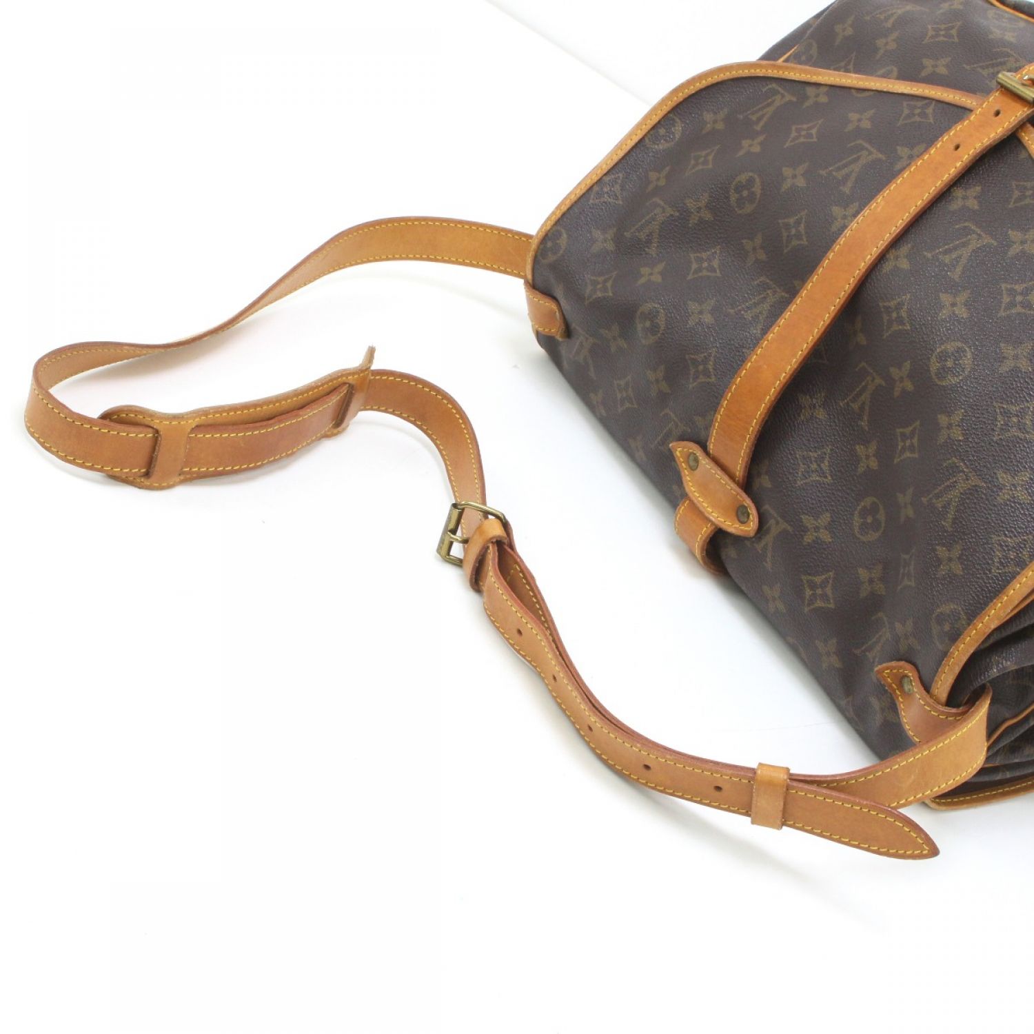 中古】 LOUIS VUITTON ルイヴィトン モノグラム ソミュール35