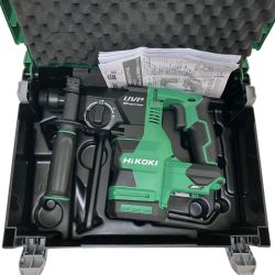 ЗЗ HiKOKI ハイコーキ 36v 28mm 充電式ハンマドリル バッテリーx2 充電器 ケース付 DH3628DA(2WPZ) Sランク