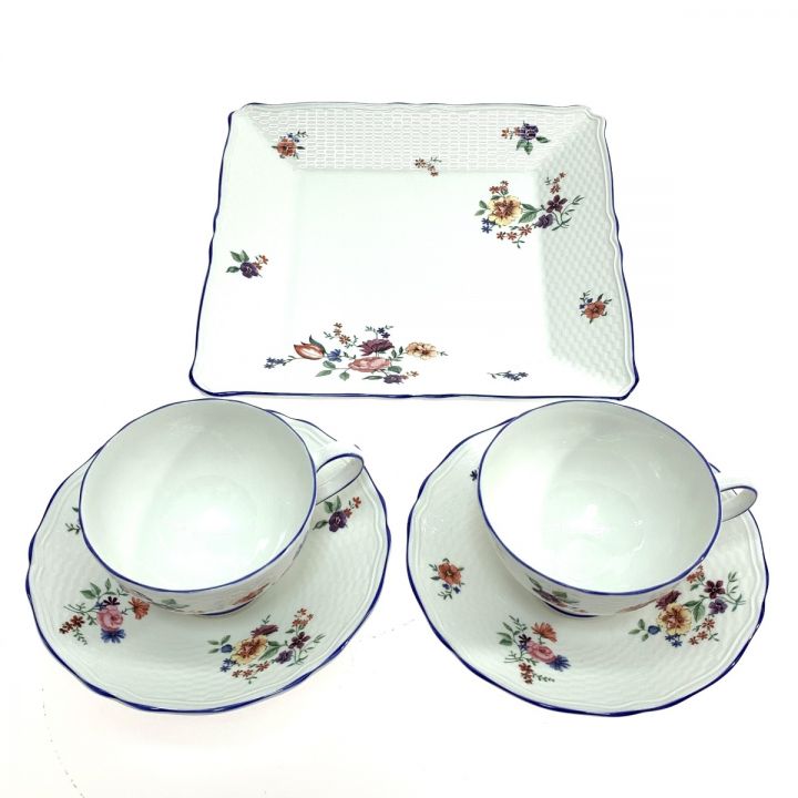 Wedgwood ウェッジウッド 洋食器 カップ&ソーサー ペアモーニングセット/タフェッタフラワー｜中古｜なんでもリサイクルビッグバン