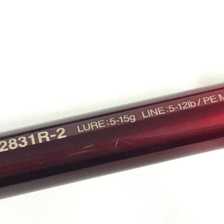  SHIMANO シマノ ルアーロッド WORLD SHAULA 2831R-2 キズ有 ガイドスレッド複数箇所にクラックあり