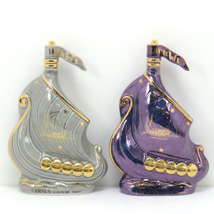 LARSEN コニャック 700ml 40% ラーセン バイキングシップ コニャック 700ml 箱・替え栓付き