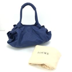 $$ LOEWE ロエベ ナッパ アイレ ブルー Aランク