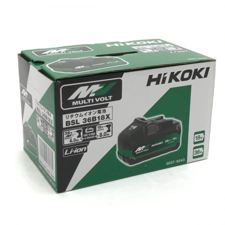  HiKOKI ハイコーキ バッテリー BSL36B18X