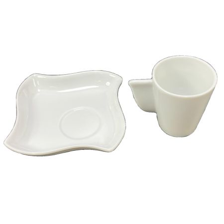  RICHARD GINORI リチャード・ジノリ カップ&ソーサー デダロホワイトデミタス シュガーポット アイリス