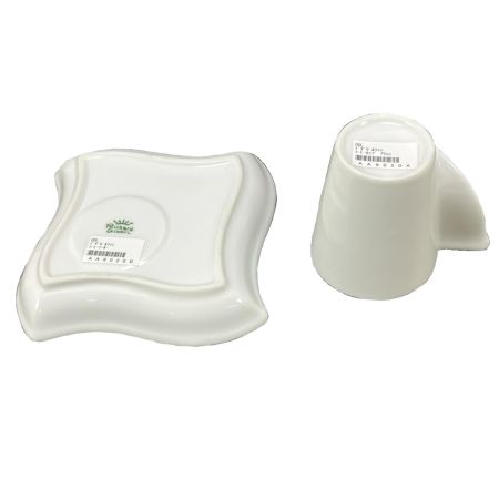  RICHARD GINORI リチャード・ジノリ カップ&ソーサー デダロホワイトデミタス シュガーポット アイリス