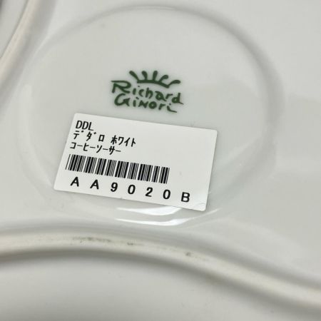  RICHARD GINORI リチャード・ジノリ カップ&ソーサー デダロホワイトデミタス シュガーポット アイリス