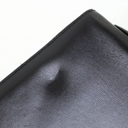  MORABITO レディース ハンドバッグ レザー パドロック＆キー付 ブラック