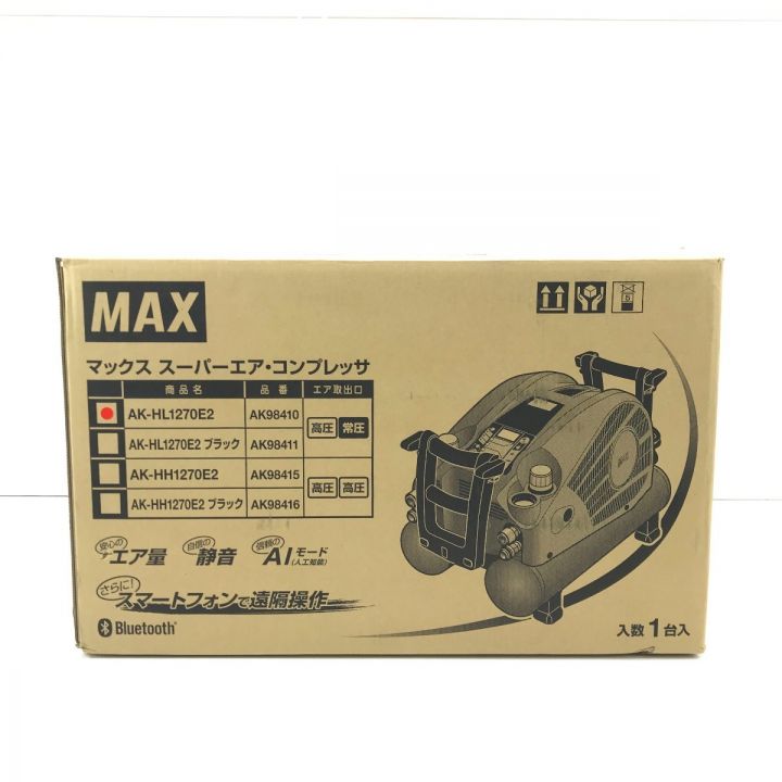 MAX マックス コンプレッサー AK-HL1270E2 レッド｜中古｜なんでもリサイクルビッグバン