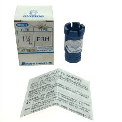 $$ SHIBUYA ダイヤモンドコアビット キズあり SSSビット 1 1/4in FRH Aランク