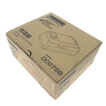  MAKITA マキタ 充電器 DC07SB