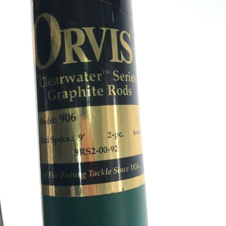  ORVIS 専用ケース クリアウォーター 9' #6 釣り用品 ロッド フライロッド