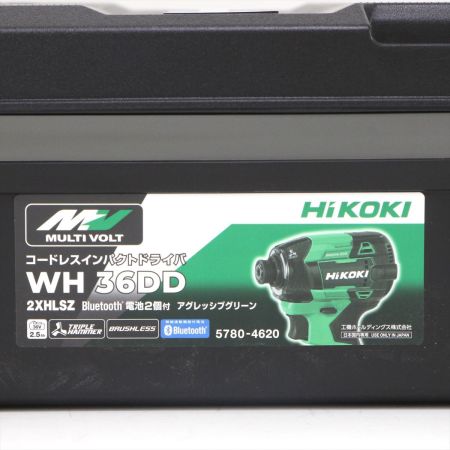  HiKOKI ハイコーキ インパクトドライバ WH36DD グリーン