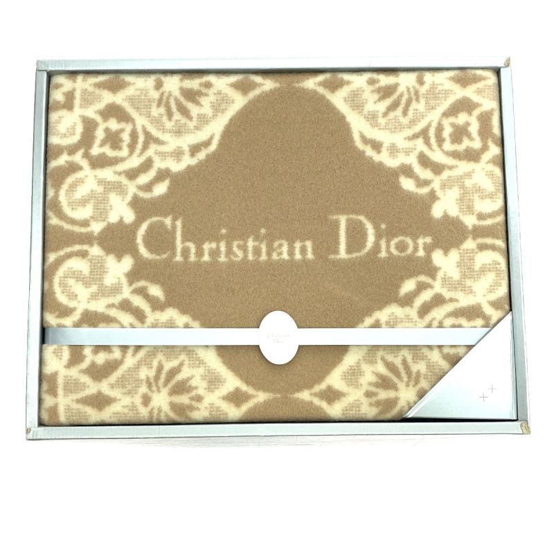 中古】 Christian Dior クリスチャンディオール ブランケット 140