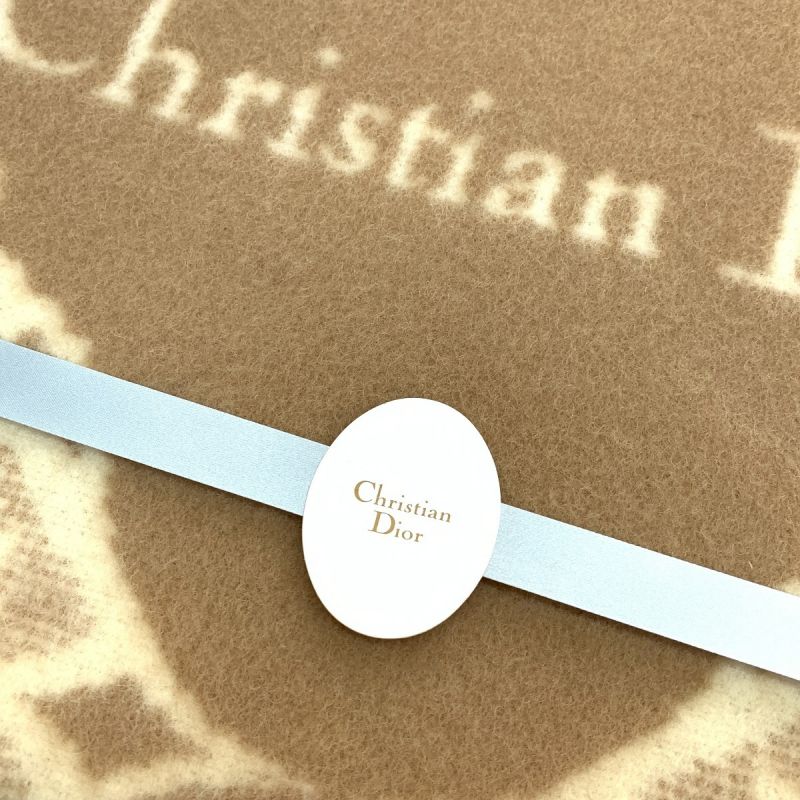 中古】 Christian Dior クリスチャンディオール ブランケット 140