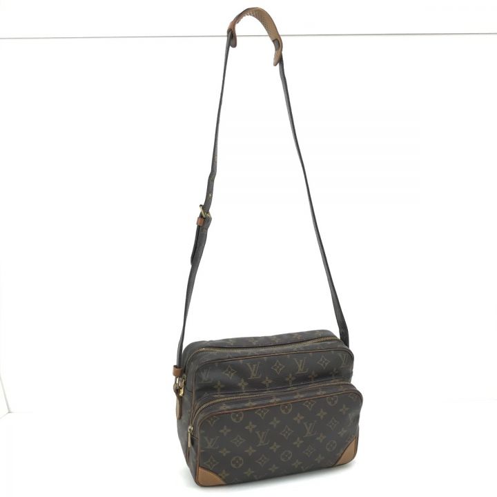 LOUIS VUITTON ルイヴィトン モノグラム ナイル ショルダーバッグ 中ポケットベタ有 M45244｜中古｜なんでもリサイクルビッグバン