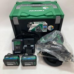 HiKOKI ハイコーキ コードレス丸のこ C3606DB 2XPSZ グリーン 充電器・充電池2個・ケース付 Sランク