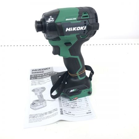 ДД HiKOKI ハイコーキ インパクトドライバ  未使用品(S) 本体のみ コードレス式 36v  WH36DD グリーン