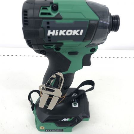 ДД HiKOKI ハイコーキ インパクトドライバ  未使用品(S) 本体のみ コードレス式 36v  WH36DD グリーン