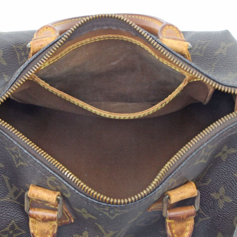 中古】 LOUIS VUITTON ルイヴィトン モノグラム スピーディ25 M41528 ...