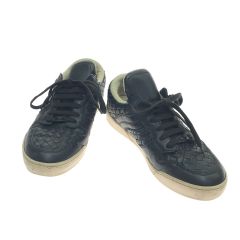  BOTTEGA VENETA ボッテガヴェネタ スニーカー CL1116 ブラック Cランク