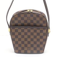  LOUIS VUITTON ルイヴィトン ダミエ イパネマPM ショルダーバッグ N51294 ダークブラウン Cランク