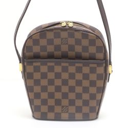 $$ LOUIS VUITTON ルイヴィトン ダミエ イパネマPM ショルダーバッグ N51294 ダークブラウン Cランク